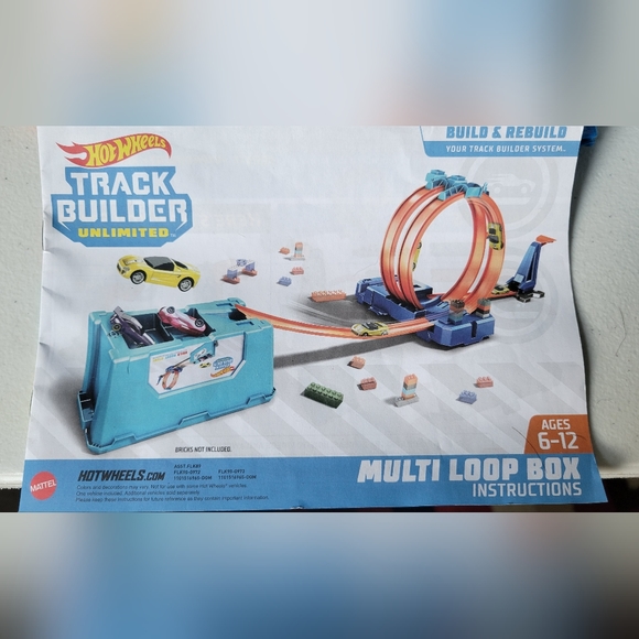 💙💙💙 LIKE NEW HotWheels Track Builder and Tracks - Picture 3 of 6